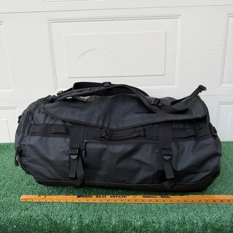 MIER 10110033-9007 Large Black 90L Waterproof Convertible Duffle Bag Backpack gallery
