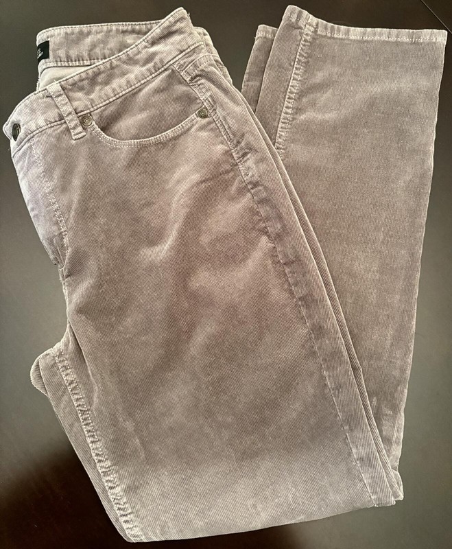 Talbot’s Tan High-waist Straight Leg Cords 8p gallery