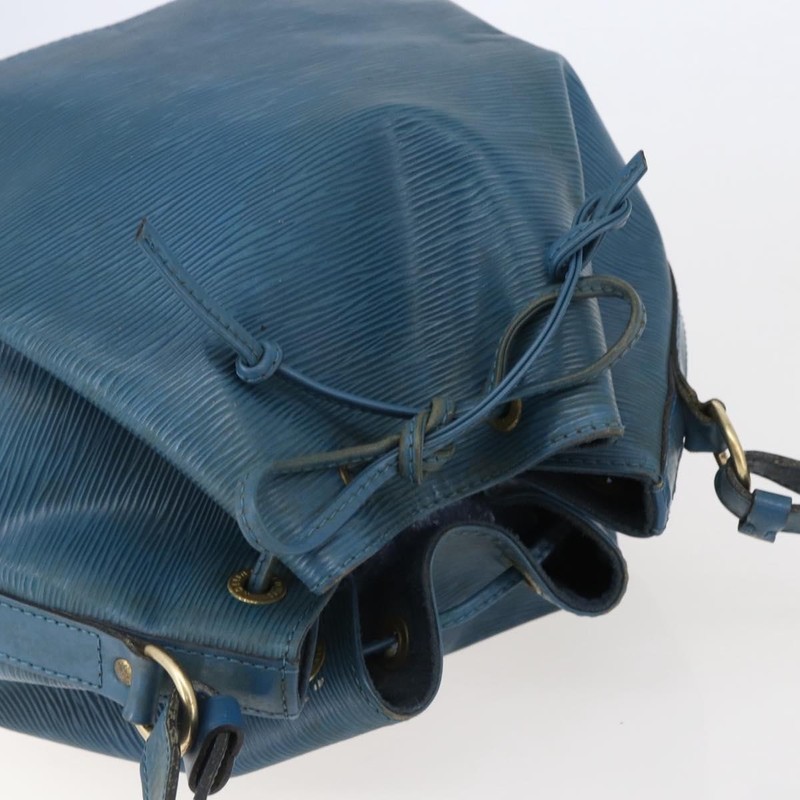 LOUIS VUITTON Epi Petit Noe Shoulder Bag Blue M44105 LV Auth BA6420 gallery