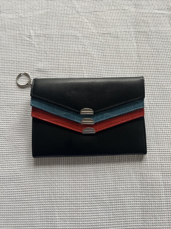 Mid Modern SAMSONITE TRIPLE COLOR CLUTCH Vintage 60’s Design Retro