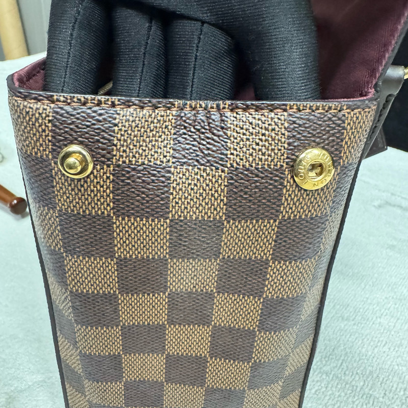 Authentic Louis Vuitton Bond Street Damier Ebene Canvas and Leather Messenger gallery