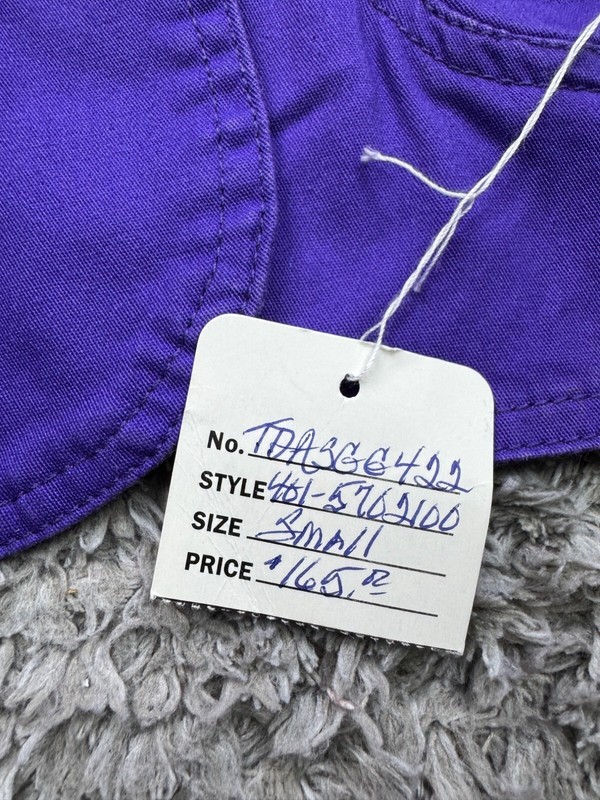 Tia Couture Jacket Women Small Purple Diamond Bedazzled Western Rockabilly NWT gallery