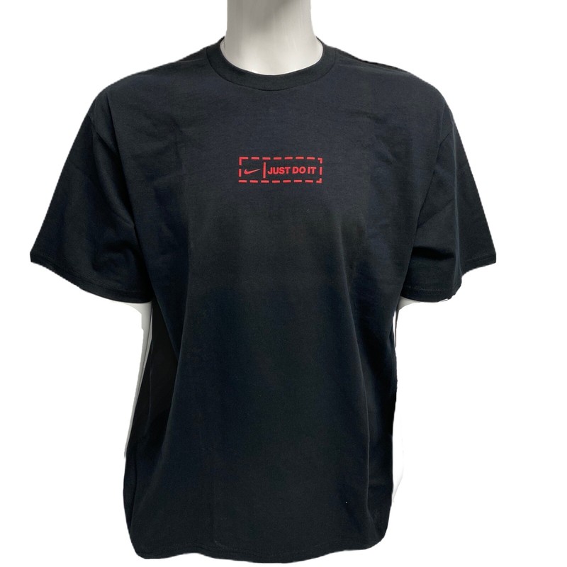 Vintage 2001 Nike Men’s Black T-Shirt Just Do It black short sleeve Size XL