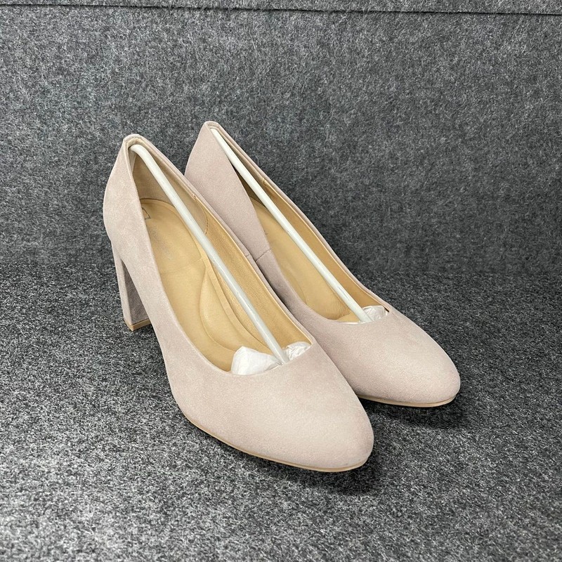 CL BY LAUNDRY Lofty Block Heel Pumps Women’s Size US 9 Taupe
