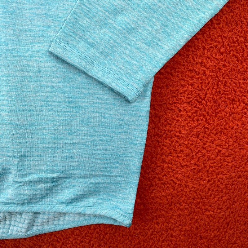 PETER MILLAR Mens XL Maven Quarter Zip Performance Fabric Pullover Reef Blue gallery