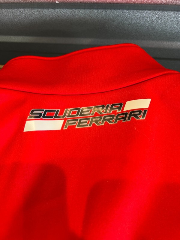 Puma Scuderia Ferrari Track Jacket Mens X-Large Red Full Zip Racing Team gallery