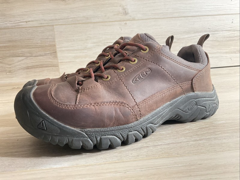 NEW KEEN Men’s Size 8.5 WIDE Targhee III (3) Oxford Sneakers Shoes Brown 1023288 gallery