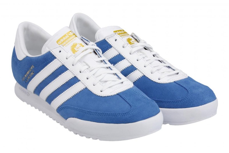 adidas Originals Beckenbauer Trainers - Blue/White - B34800 - Size UK 7-12 gallery