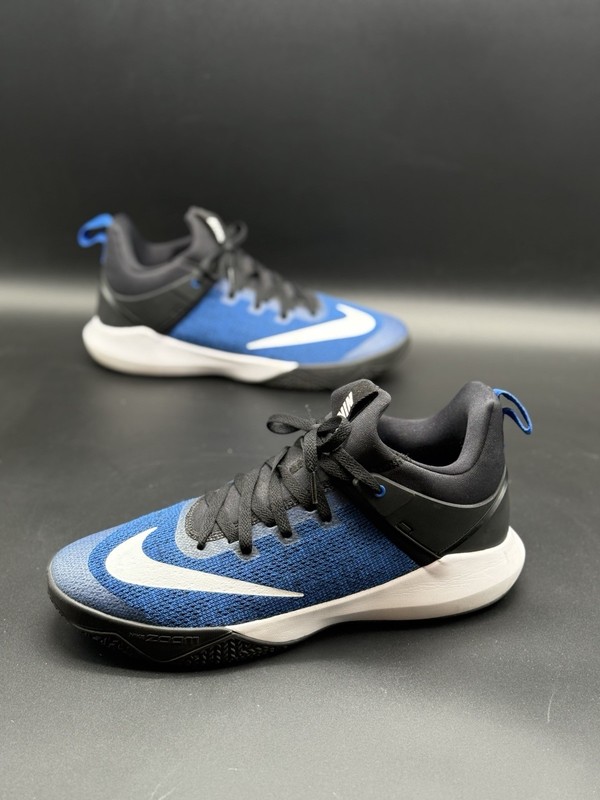 New Mens Size 12 Nike Zoom Shift Game Royal/White/Black Basketball Shoes!