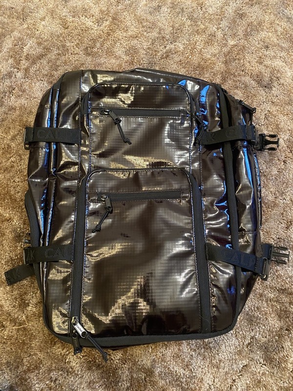 Calpak Terra 26L Laptop Duffel Backpack in OBSIDIAN Large Hiking School Bookbag