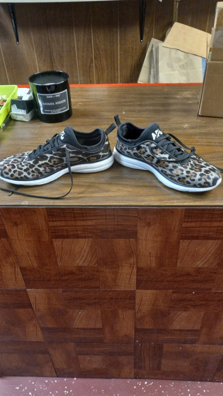 APL Ponyhair animal Skin Tennis Shoes. Very Comforable And in Good Condition! gallery