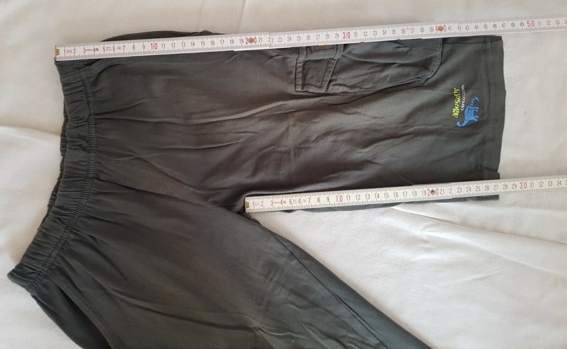 BB Elastic Waist Pants Green Size 128 Used gallery