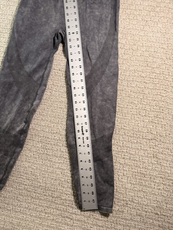 Pink Victoria's Secret Seamless Leggings Gray Mineral Wash High Waist LG SKU152 gallery
