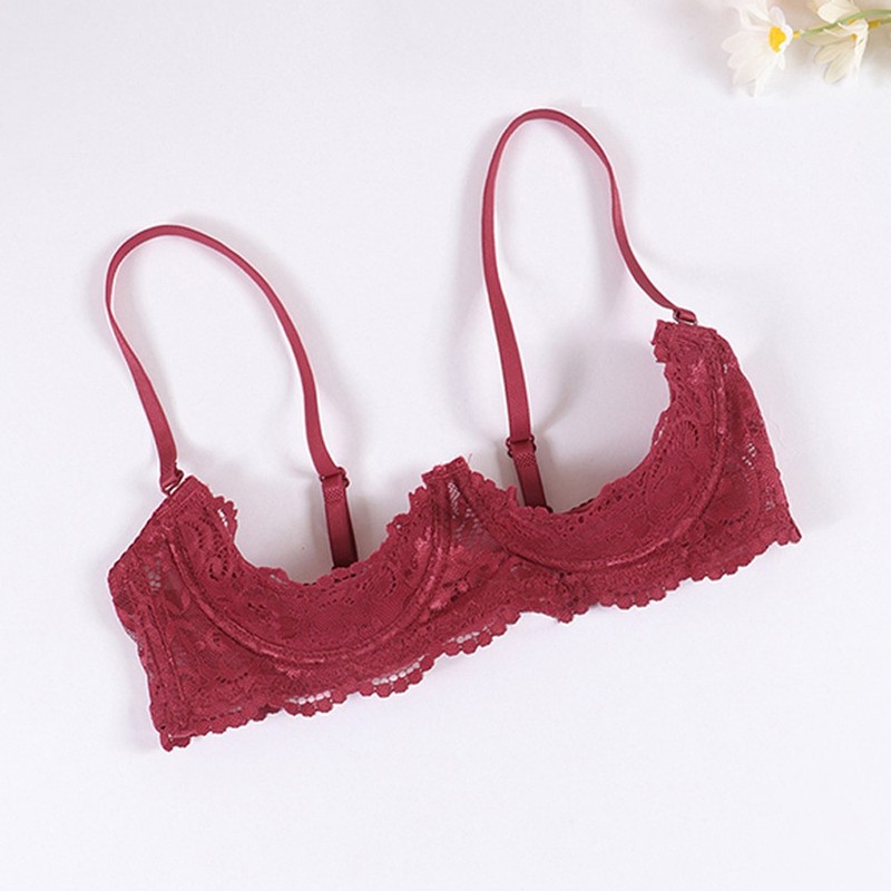 Lady Bras Half Cup Bra Low Cut Sexy Lingerie Underwired Bra Party Brassiere ABCD gallery