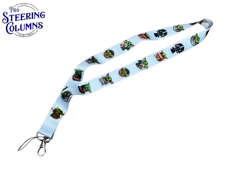 Lanyard Baby Yoda Mandalorian Star Wars ID Badge Keys Holder SW2
