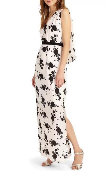 Phase Eight Eternity Maxi Dress Size UK 6 EU 34 Cream Black BNWT Wedding Races gallery