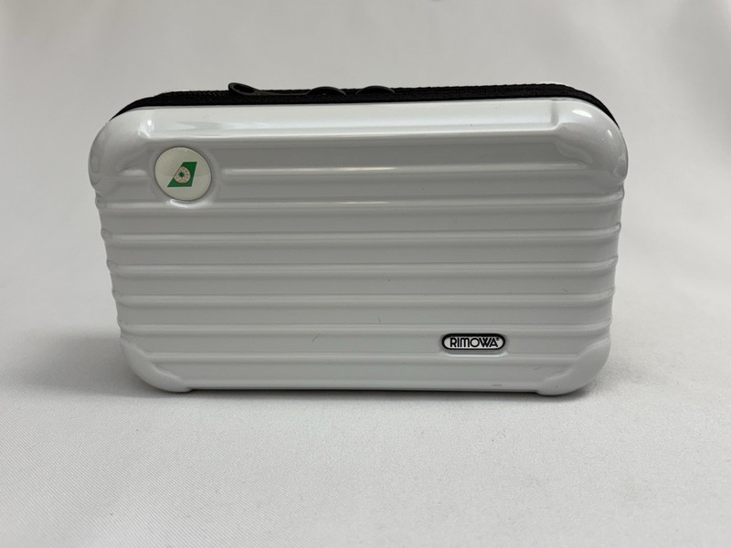 RIMOWA Gloss White EVA AIR Amenity Kit Hard Shell Case – Empty