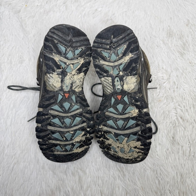 Keen sz 7.5 Targhee 2 Mid gray leather waterproof lace up hiking boots women’s gallery