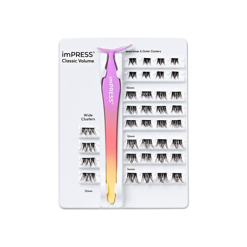 Kiss Impress Falsies Press On Lashes, Classic Volume, Packaging May Vary gallery