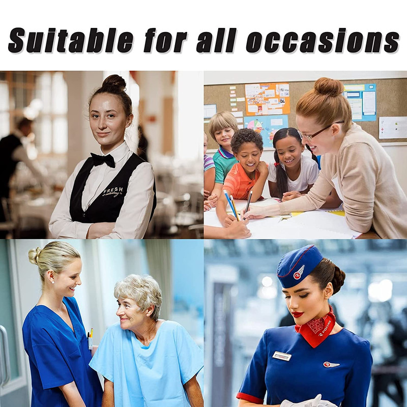 Hair Net 100 Pcs, 22 Inches Hair Nets Elasticity Invisible Elastic Mesh for Se gallery