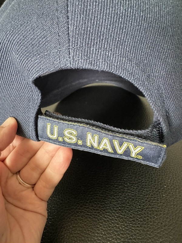 United States Navy Official U.S. Navy Veteran Ball Cap Adjustable 1952-56 One Sz gallery