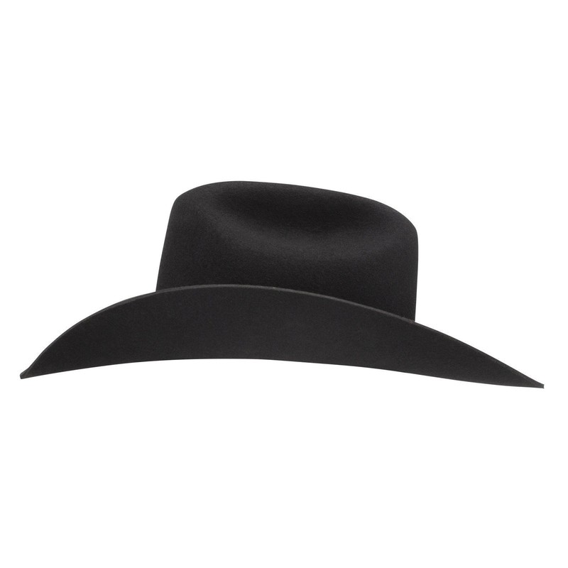Stetson 3X Black Wool Cowboy Hat - Cattleman gallery