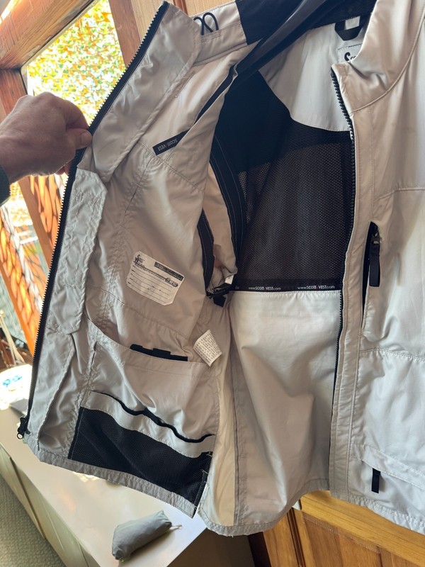 scottevest jacket men's M - Vest combo electronics multi pockets travel jacket gallery
