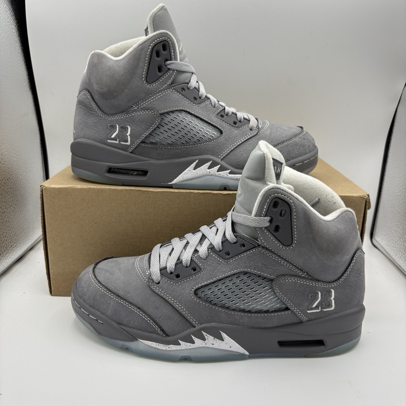 Air Jordan 5 Retro Wolf Grey 2026 Style # DD0587-002 Size 7.5