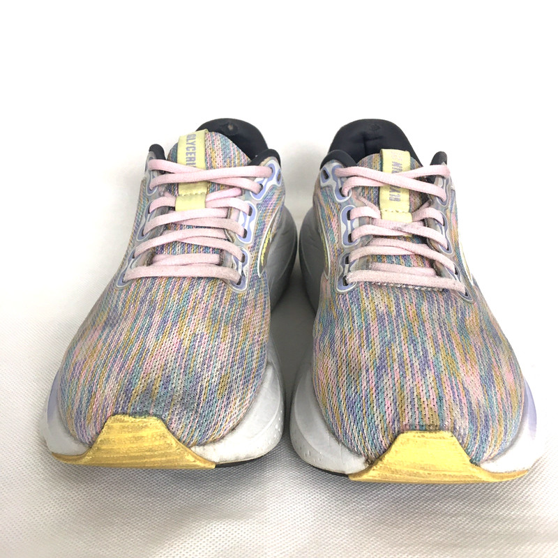 Brooks Shoes Glycerin 21 Womens Size 7 Pink Purple Athletic Running Sneakers gallery