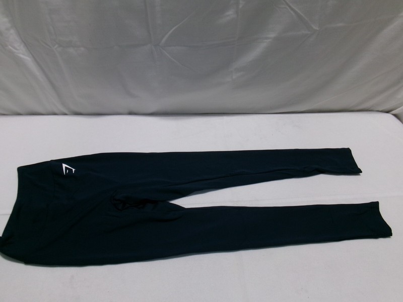 G141 GYMSHARK Regular Power Leggings Navy Womens Size XS