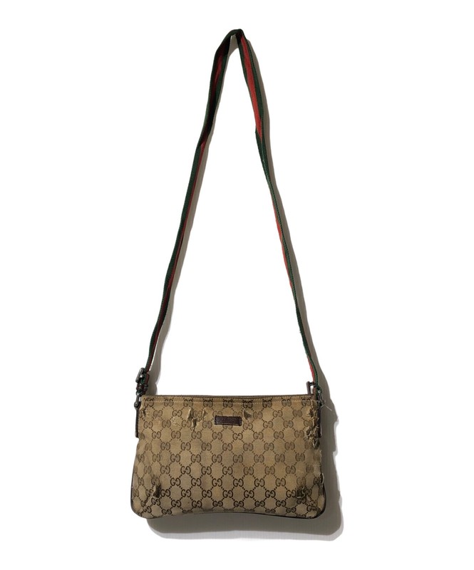 GUCCI Shoulder bag GG canvas GG monogram Authentic From Japan gallery