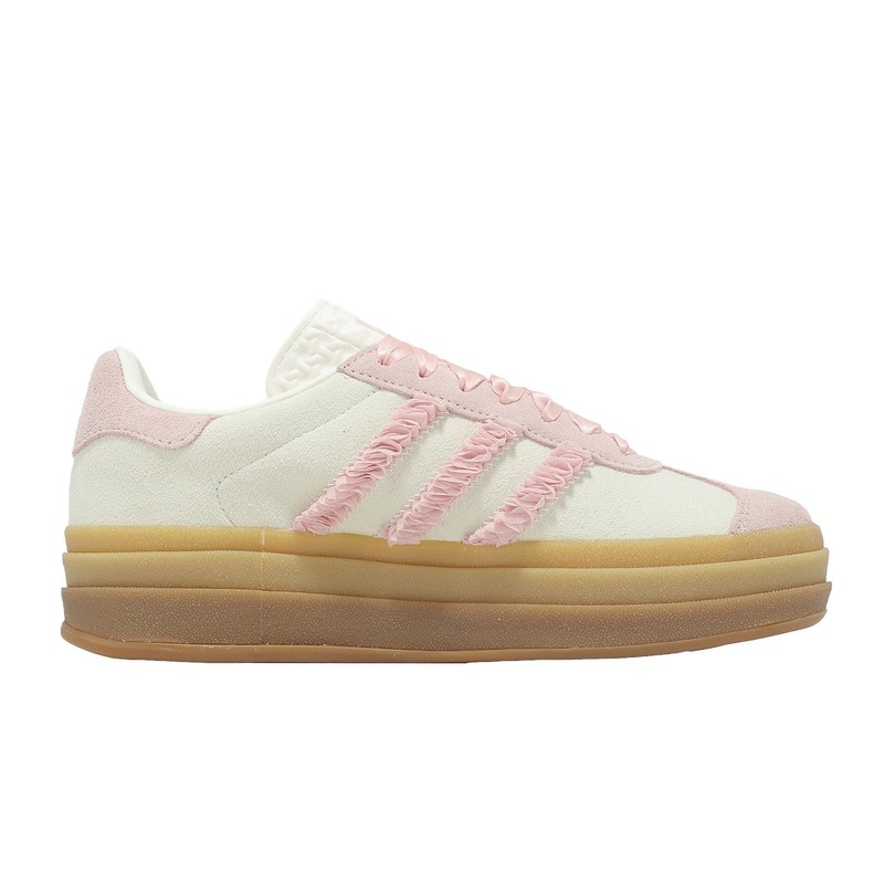 adidas Originals Gazelle Bold W Pink Ruffle Lace Women Platform Casual JR8374 gallery