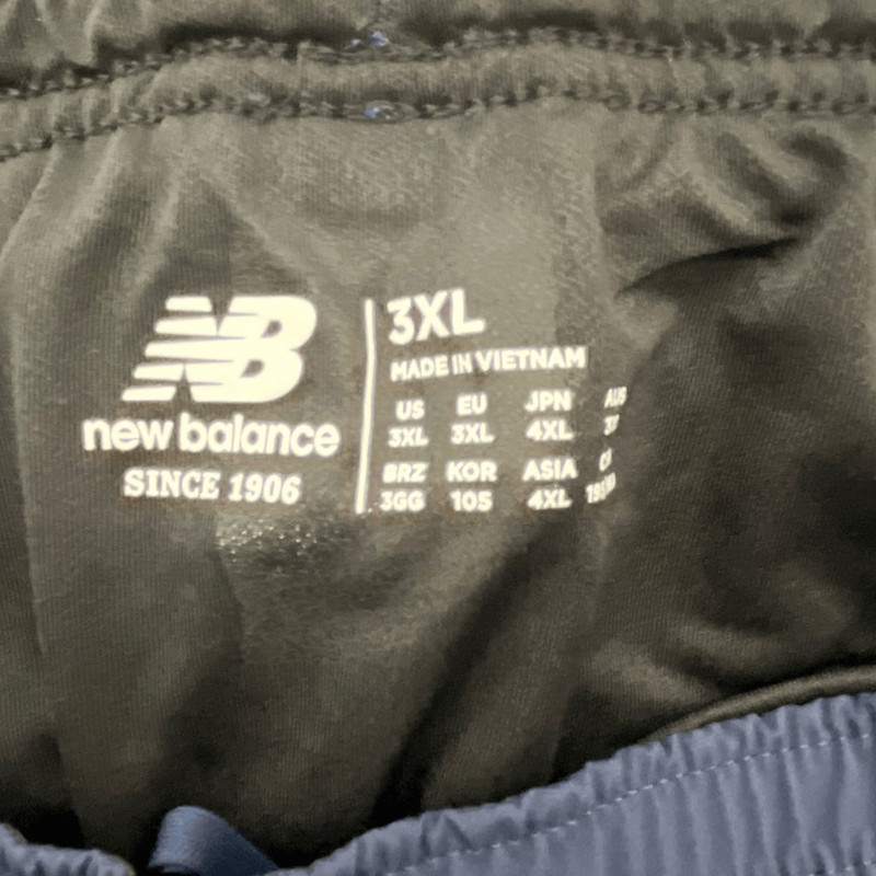 New Balance Men's Navy Blue Accelerate 5 Inch Athletic Shorts Size 3XL NWT gallery