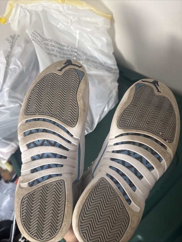 Air Jordan 12 Grey University Blue gallery