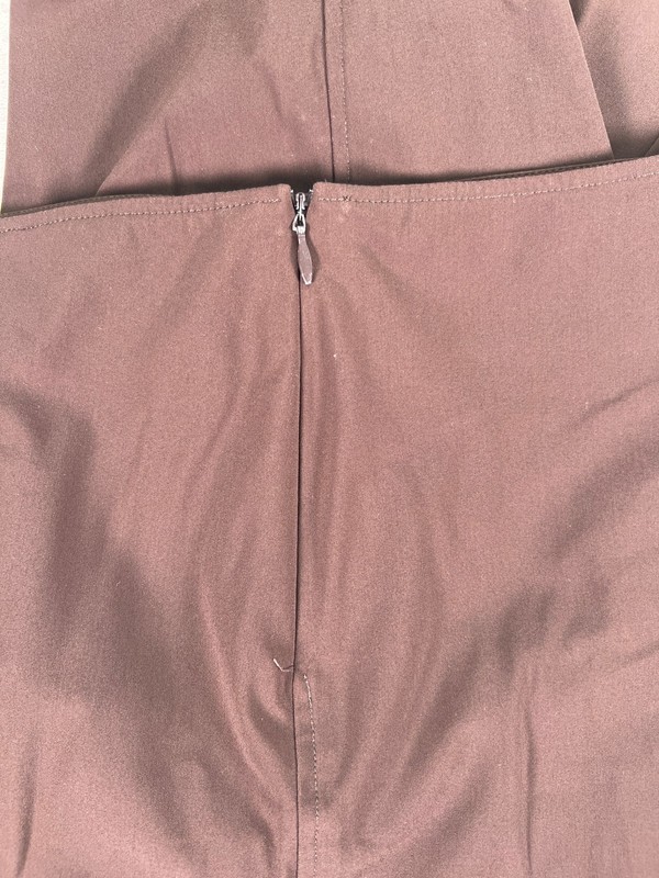 Wolford Women's Brown Side Zip Trouser Dress Pants - 42/US 12 gallery