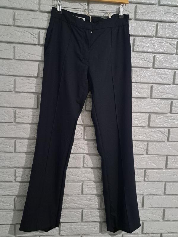 Women Jil Sander Trousers Navy Wool 34 / XS / 42