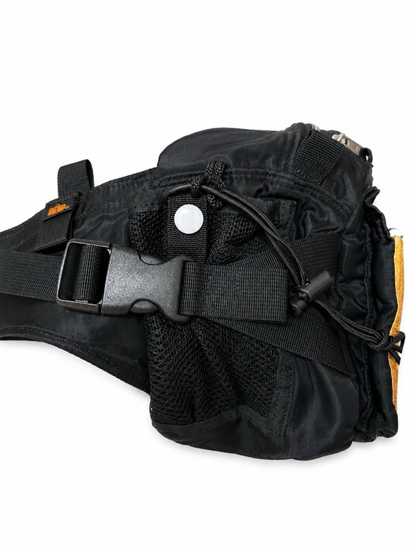 Porter Tanker Waist Bag Black W30 H20 D13cm Unisex Fashion Made In Japan gallery
