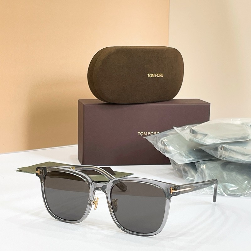 Tom Ford Classic Grey Unisex Sunglasses Premium Style TF1381 55-21-145