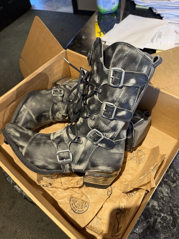 New Rock Cowboy Boots