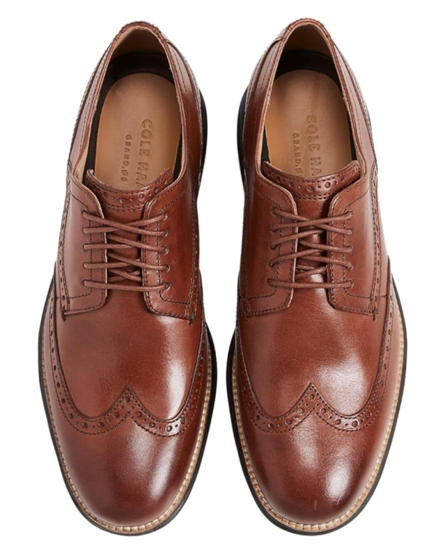 Cole Haan Men’s Original Grand Shortwing Oxford woodbury/java 9 Medium US