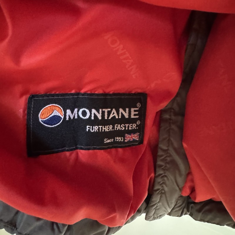 Montane Jacket Mens Sz M Grey Pertex Microlight Insulated Lightweight Coat Trek gallery
