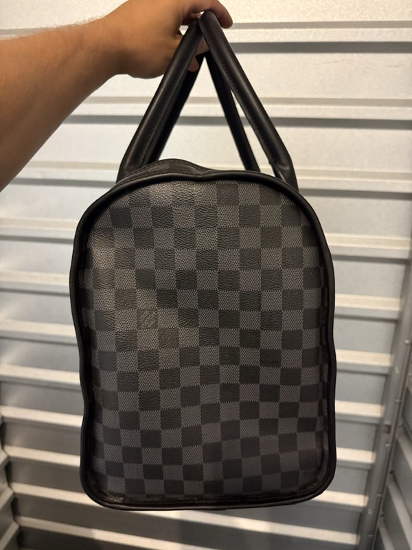 Louis Vuitton Keepall Bandouliere Duffle Black Leather gallery