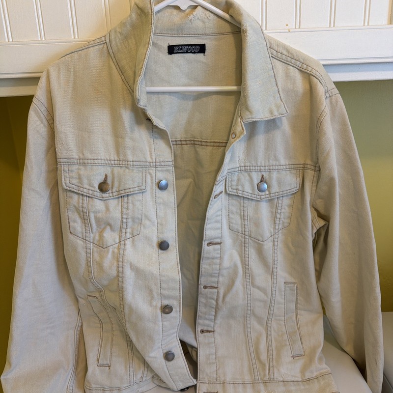 Elwood Distressed Jean Jacket
