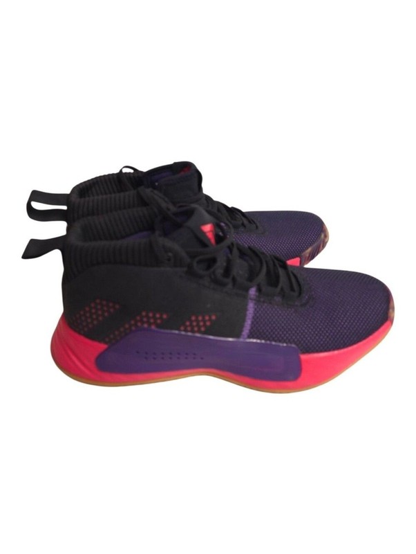 Adidas Dame 5 Harlem Renaissance Basketball Shoes Men Black Purple Red Size 11M gallery