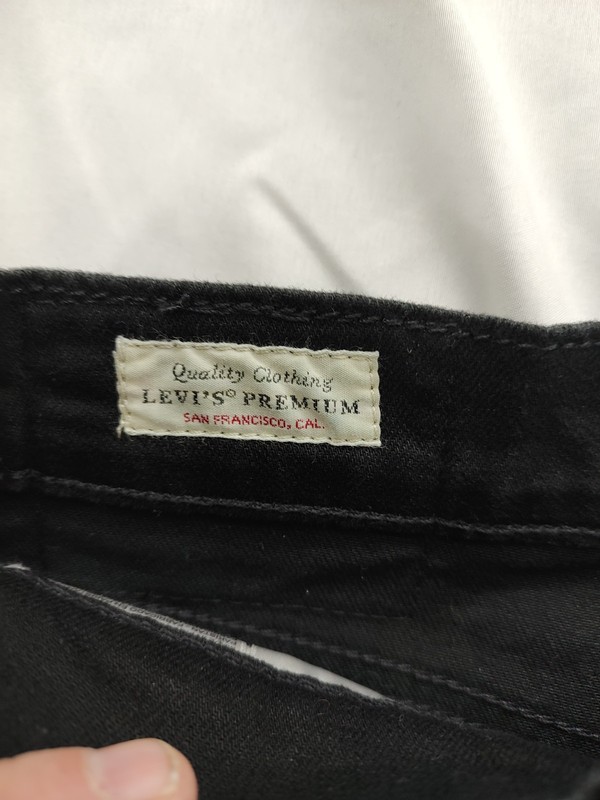 Levi's Premium Series 510 Skinny Fit Men's Jeans Fit 33x30 Tag 33x32 Big E gallery