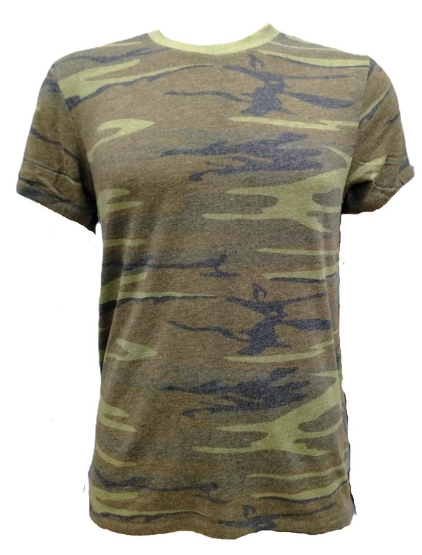 3-PK Woodland Camo Soft Comfortable T-shirt Tactical Short Sleeve Tee Eco Jersey