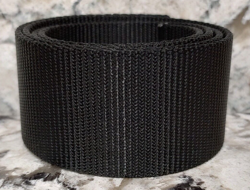GRIP6 BELT – COAL BLACK 42 INCH / 34 WAIST – WORK – 1.75 WIDE for MEN / WOMAN
