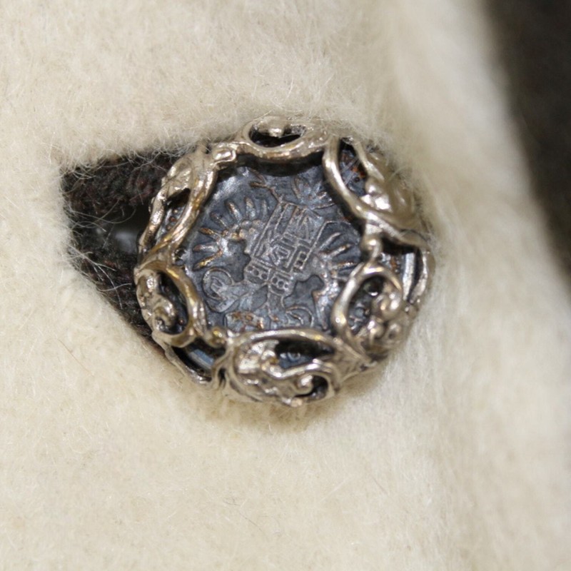 Vintage Miss Lodenfrey Coat Small/Medium Austrian Mohair Wool Ornate Buttons gallery