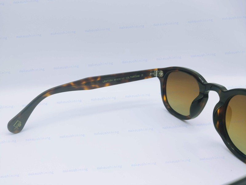 MOSCOT LEMTOSH TORTOISE Frame Gradient Earthy Yellow Lenses Sun Glasses 46mm gallery