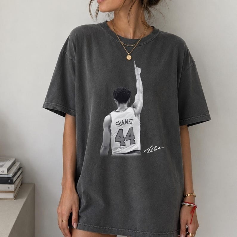 Vintage 90s Landry Shamet Graphic Tee, Retro Basketball Game Day Shirt